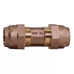 1" Compression Lead-Free Brass 74758-11 Series Straight Coupling | MCD5196005
