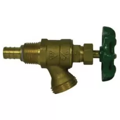 1/2" PEX Lead-Free Brass 72008P Series Low Pressure Boiler Drain Valve | MCD5420200