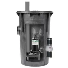1/2 hp 120 V 80 gpm 4" Inlet Simplex Sewage Pump Package | MCD6192115