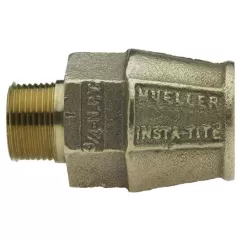 1" MIP x IPS Brass Straight Insta-Tite Adapter | MLRH15426NL