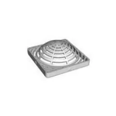 12" Square Black Atrium Grate | NDS1203SDB