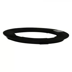 1-5/8" THK Styrene Black For 3" and 4" Corrugated Pipe Universal Outlet Reducer Ring | NDS1890