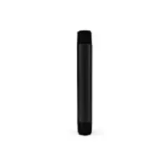Black Polypropylene Plain Pipe Nipple 1/2 in. x 6 in. | PN1/2X6