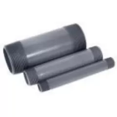 Sch. 80 PVC Pipe Nipple 1/2" x 16" Threaded | NPX0316