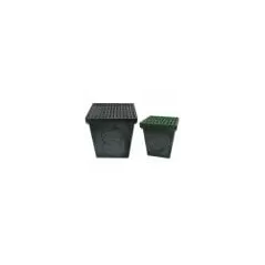 12" x 12" Square Polylok Catch Basin Kit, HDPE | PDB-12KITG