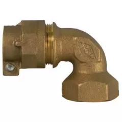 1" CTS Compression x FNPT Lead-Free Brass 90 Degrees 74779-22 Series 1/4 Bend Elbow | MCD7477922010