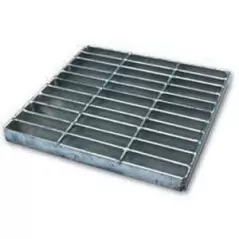 12" Square Steel Catch Basin Flat Drain Grate | NDS1215