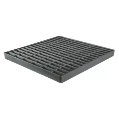 24" Square Steel Catch Basin Flat Drain Grate | NDS2415