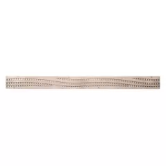 NDS Grate, 36" Rectangular Polypropylene Sand Mini Decorative Wave Channel | 555S