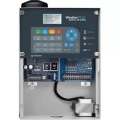 96 Stations Wired 12.5" x 5.5" x 17" 18 ga Cold-Rolled Steel OptiFlow XR H2O Series 2-Wire Commercial Controller | WTOXRCH2O96CWM