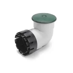 4" Hub Plastic Green Drainage Pop-Up Valve | RBDDPUV4EHUB