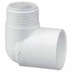 3/4" x 1" 90 Street Elbow PVC Sch. 40 MPT x Slip | 410-102