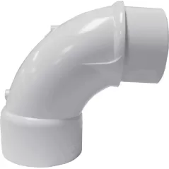 1-1/2" 90 Street Elbow PVC Sch. 40 Slip x Spigot | 409-015S
