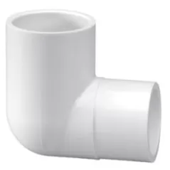 2-1/2" 90 Street Elbow PVC Sch. 40 Slip x Spigot | 409-025S