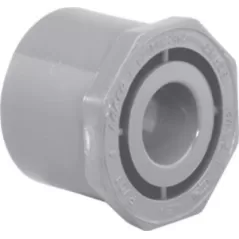 Sch. 80 Gray PVC Bushing 3 in. x 2 in. Spigot x Slip | 9837338