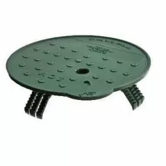 Valve Box Lid, 10" Round Green Universal