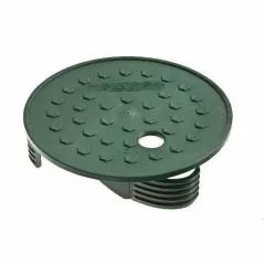 Valve Box Lid, 6" Round Green Universal