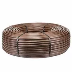 Hunter HDL Dripline, 250' 0.6 gph 18" Space Dark Brown w/ Gray Stripe Pressure Compensating | HDL0618250CV