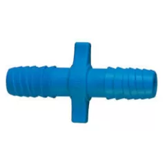 1/2" Barb x Double Helix Blue Acetal Coupling | LSC3201004