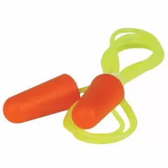 Ear Plug, 32 dB Foam Orange ERB-03C Series Disposable with Cord