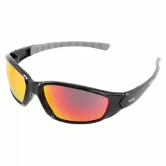 Safety Glasses, Red Mirror Lens High Impact Ammo Sport