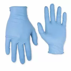 Disposable Gloves, Extra Large Nitrile Non-Powdered, Industrial Grade