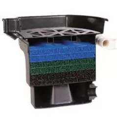 2" FIPT 28" x 25" x 21-1/2" 2500 to 4000 gph 19" Spillway Pro Series FilterFall | AWGBF1900
