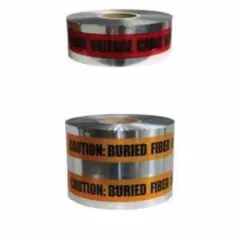 2" x 1000' Polyethylene Blue CAUTION BURIED WATERLINE BELOW 5 mil Detectable Underground Tape | TAPWATER