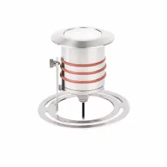 WAC Lighting Underwater Light, 4 W 3000K LED Stainless Steel Round Submersible | 2031-30SS
