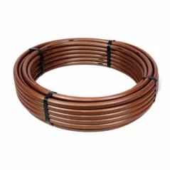 Rain Bird XFD Polyethylene On-Surface Dripline 250' 0.6 gph 18" Space Brown In-Line Emitter Tubing | X44011