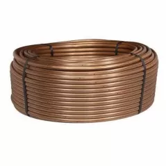 Rain Bird XFS Polyethylene Subsurface Dripline 1/2" x 500' 0.4 gph 12" Space Shiny Metallic Copper In-Line Copper Shield Technology Emitter Tubing | X48102