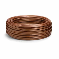 Rain Bird XFSCV Polyethylene Subsurface Dripline 500' 0.9 gph 18" Space Shiny Metallic Copper In-Line Copper Shield Technology Emitter Tubing | X49212