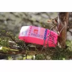 Flagging Tape, 300' x 1-3/16" PVC Orange Taffeta Standard Solid Color Roll | TAPORANGE