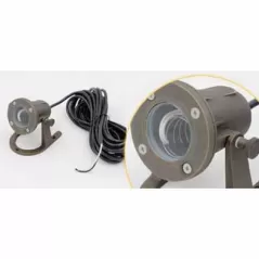 Ceramic MR-16 LED Weathered Bronze Cast Brass Underwater Light | ULSWL2100WB25
