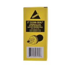 2" Black Natural Rubber Clean Seal Plug | CHR271705