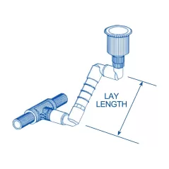3/4" IPS MPT 10-3/4" L Constant Pressure Swing Joint | DURE00810