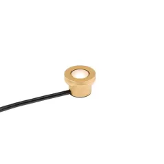 12.6 W Integrated LED Natural Brass Die-Cast Brass Zoning Under Water Light | FXLLP3LEDBS