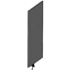 24" x 24" x 0.09" EB Series High Impact Polypropylene Black Root Barrier Panel | NDSEP2450