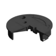 10" Round Green T-Cover | CRS9104001