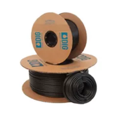 Dig Corporation Vinyl Micro Tubing 1/4" x 100' Black | 20424