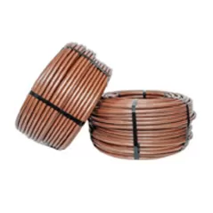 Dig Corporation Polyethylene w/ Check Valve Dripline 17 mm x 500' 1 gph 18" Space Brown | A1-518P-CV