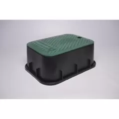 12" x 17" Rectangular Green Valve Box Lid | DUBT121