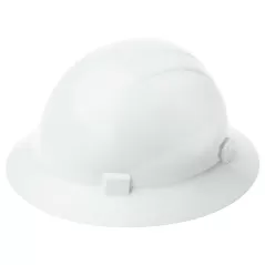 White Polyethylene Full Brim Style Hard Hat | ERB19221