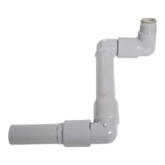 1.25" Spigot x Acme Standard Side Inlet Single-Top Outlet Light Gray Swing Joint | RBG125SPGACME