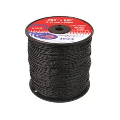 0.095" Dia x 685' Vortex Black Medium Trimmer Line | ROT2712175
