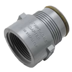 1-1/4" FNPT x Male Acme Light Gray Swing Joint Adapter | RBG125NPTACME