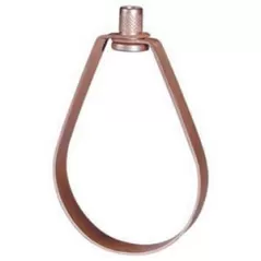 2" 300 lb Load Copper-Plated Carbon Steel CT-69 Series Adjustable Loop Swivel Ring Hanger | ANVCT69020COP