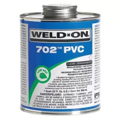 1 Gallon Metal Can Clear 702 Series Low VOC PVC Cement | IPS702GAL