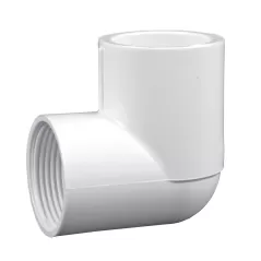 1-1/2" Acme x Socket White PVC 90 Degrees Swing Joint Outlet | LSC507015
