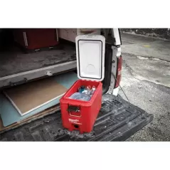 9.8" x 16.2" x 13" Exterior 7.8" x 9.5" x 13" Interior 16 qt Plastic Compact Cooler | MKE48228460